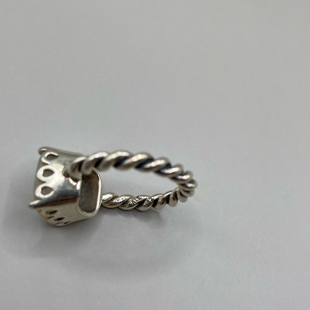 Pandora White MOP Sincerity Ring - Picture 6 of 8